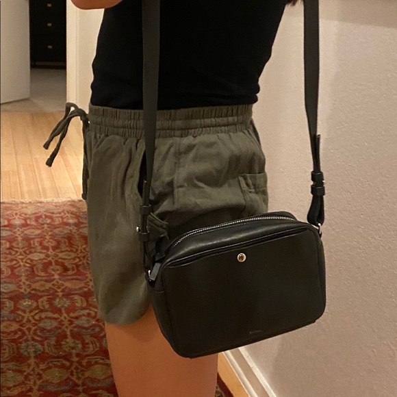 Theory Black Crossbody Bag - Picture 2 of 8